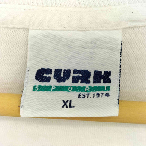 CYRK SPORT 90S USA製 シングルステッチ 刺繍Tシャツ メンズ import:XL